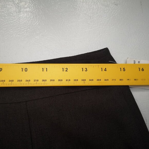 NWT Cleo Ladies Size 6 Dark Brown Maxi w/ Flare Bottom Made in Canada Skirt - Picture 8 of 9